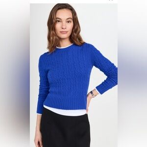 Guest In Residence cashmere Cable Knit Sweater